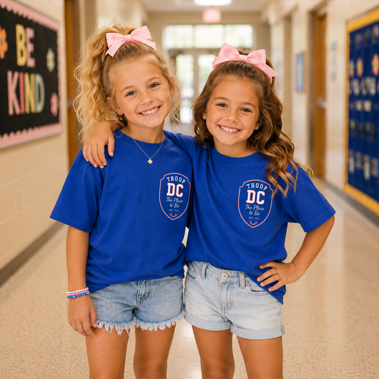 Troop DC Crest Tee