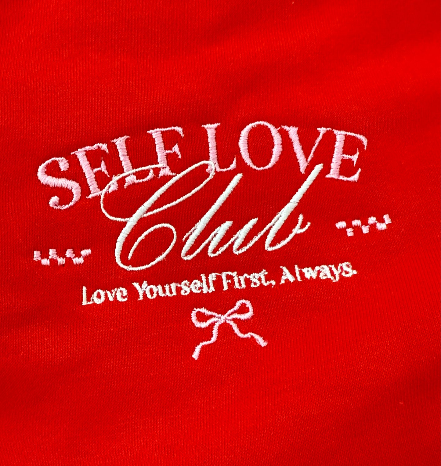 Self Love Club Varsity Stripe