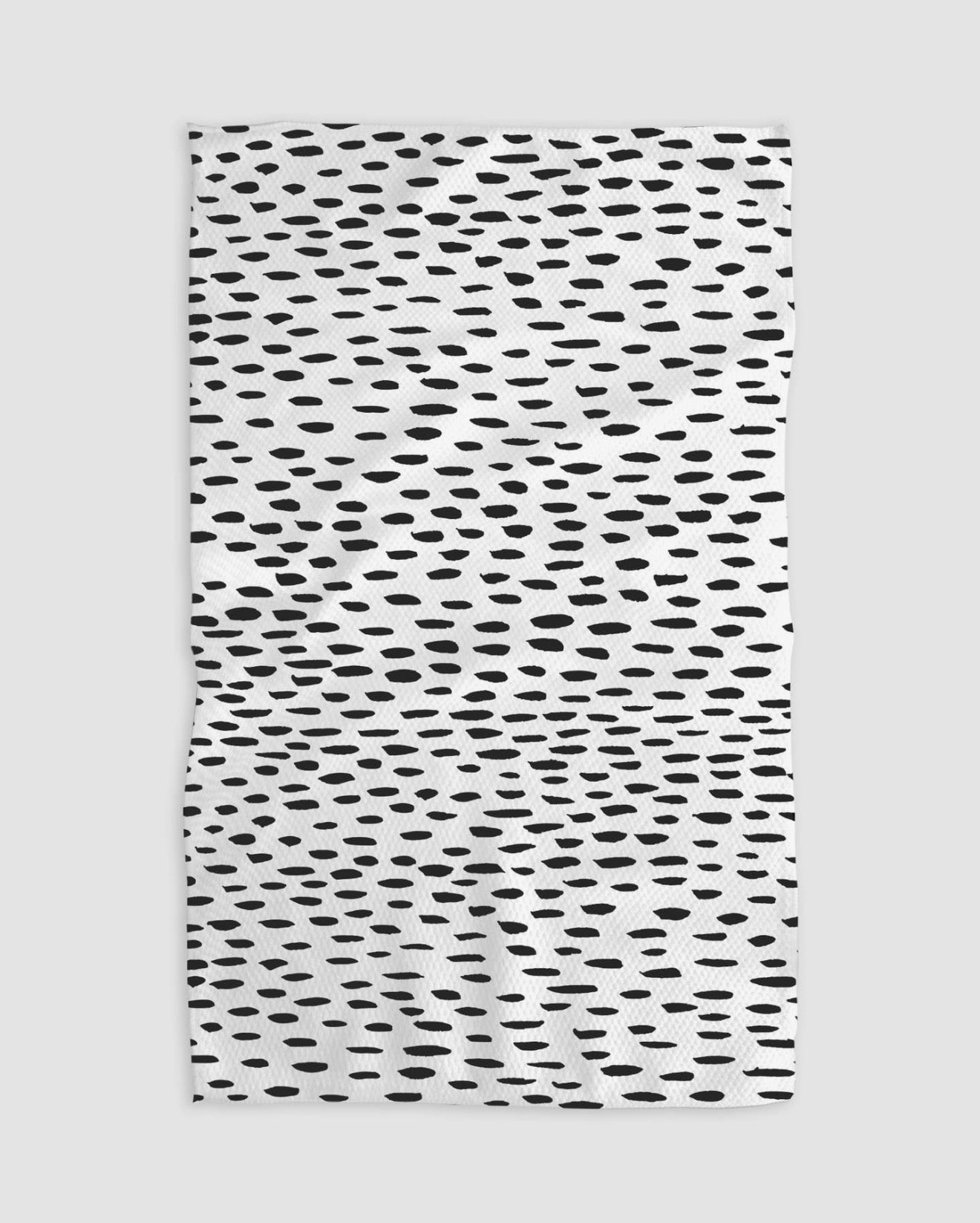 Geometry Dot Dash Tea Towel