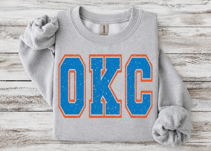 OKC Distressed Logo
