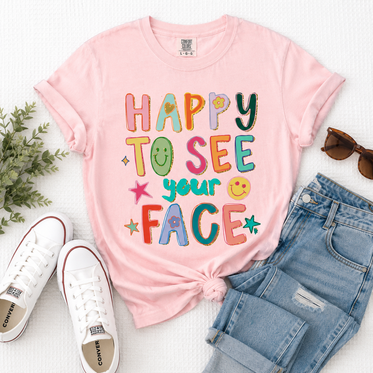 Happy To See Your Face Tee
