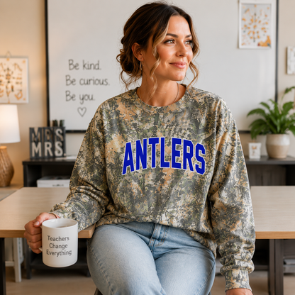 Cotton Collective Camo Long Sleeve Tee