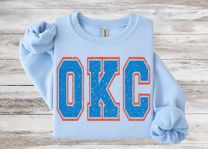 OKC Distressed Logo