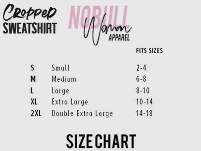 Custom Cropped Sweatshirt Pre-Order