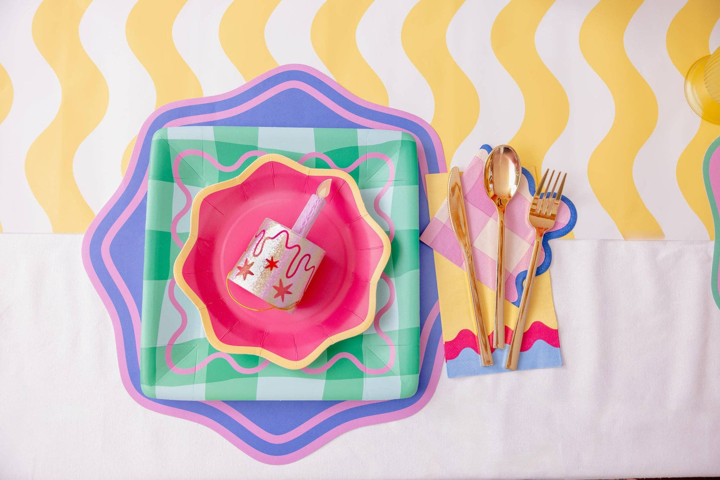 Gold Utensil Set (30 ct)