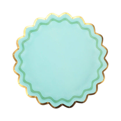 Rainbow Ric Rac Assorted Dinner Plates (10 ct)