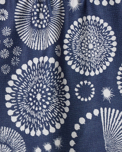 Freedom Sparks Tea Towel: Blue