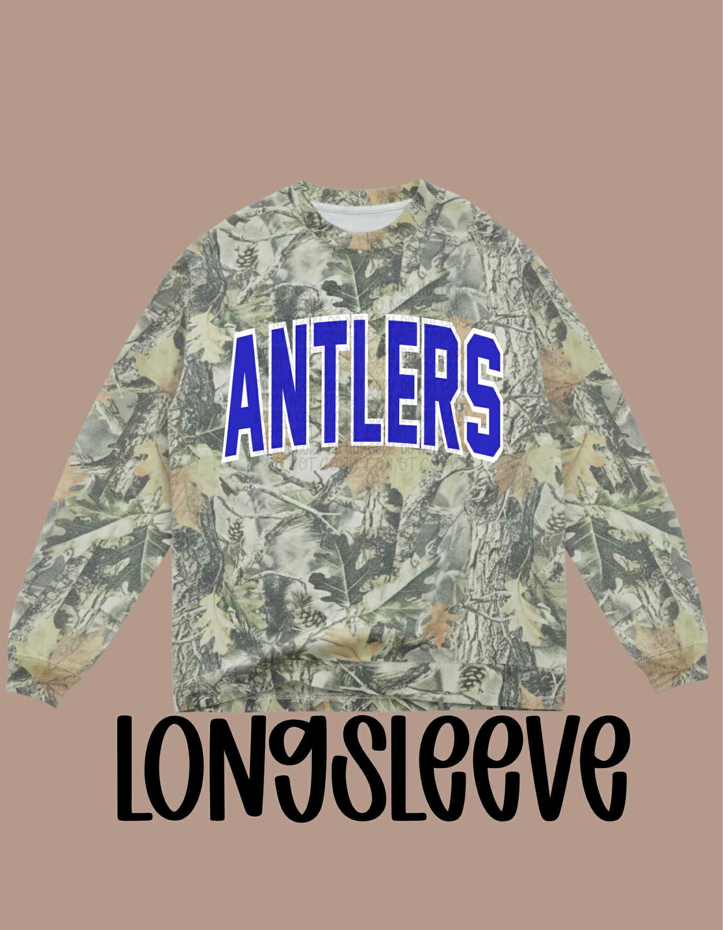 PREORDER Antlers Camo Longsleeve Tee