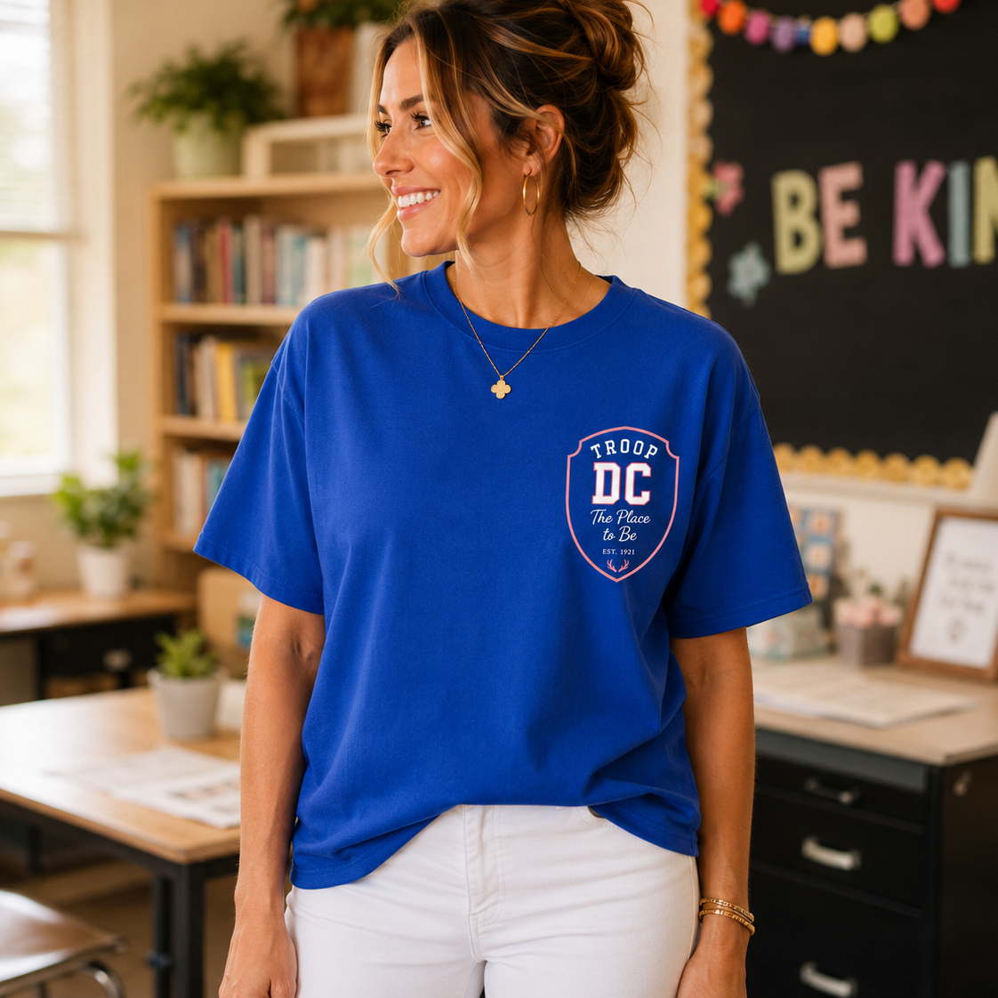 Troop DC Crest Tee