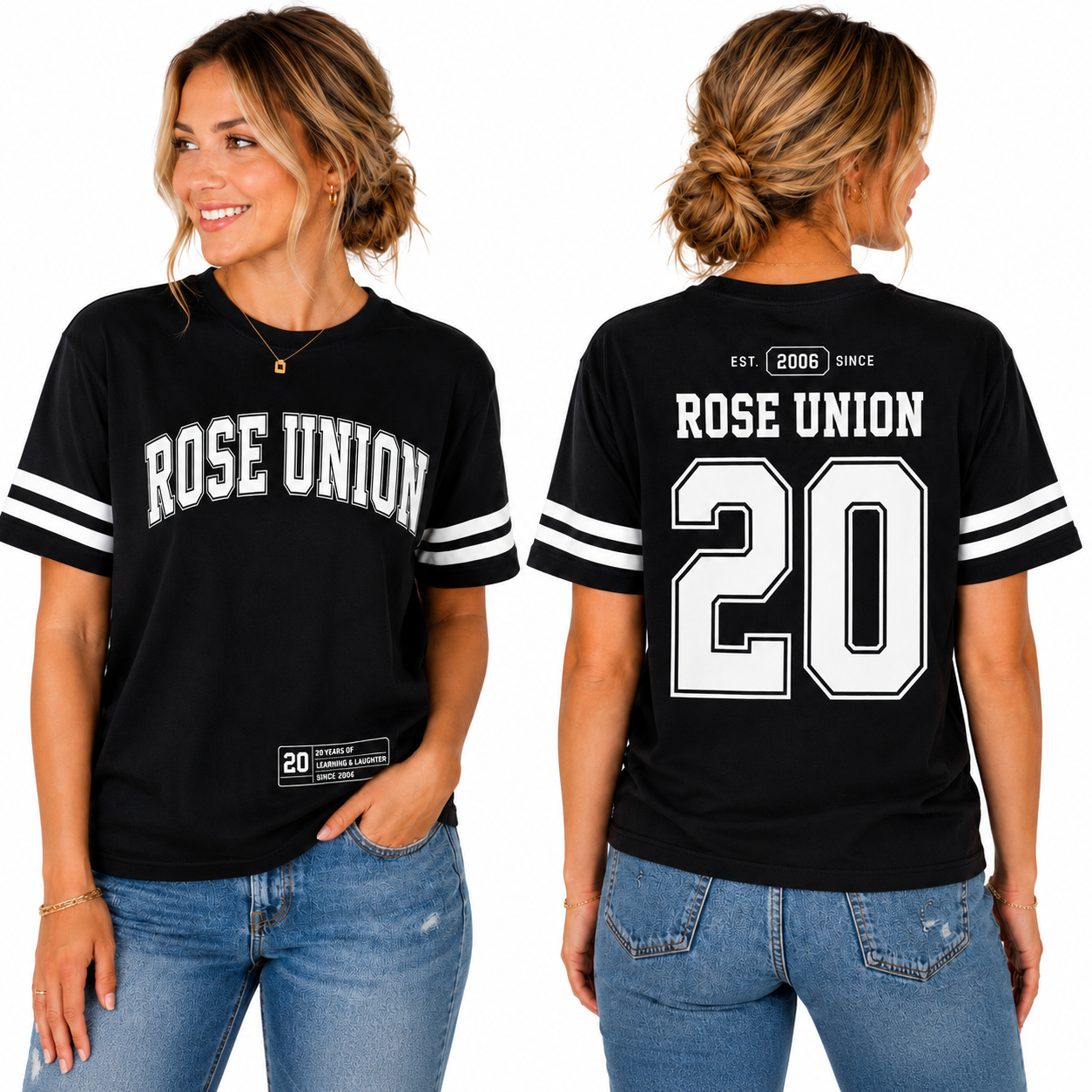 Rose Union Elementary - 20th Anniversary Tee