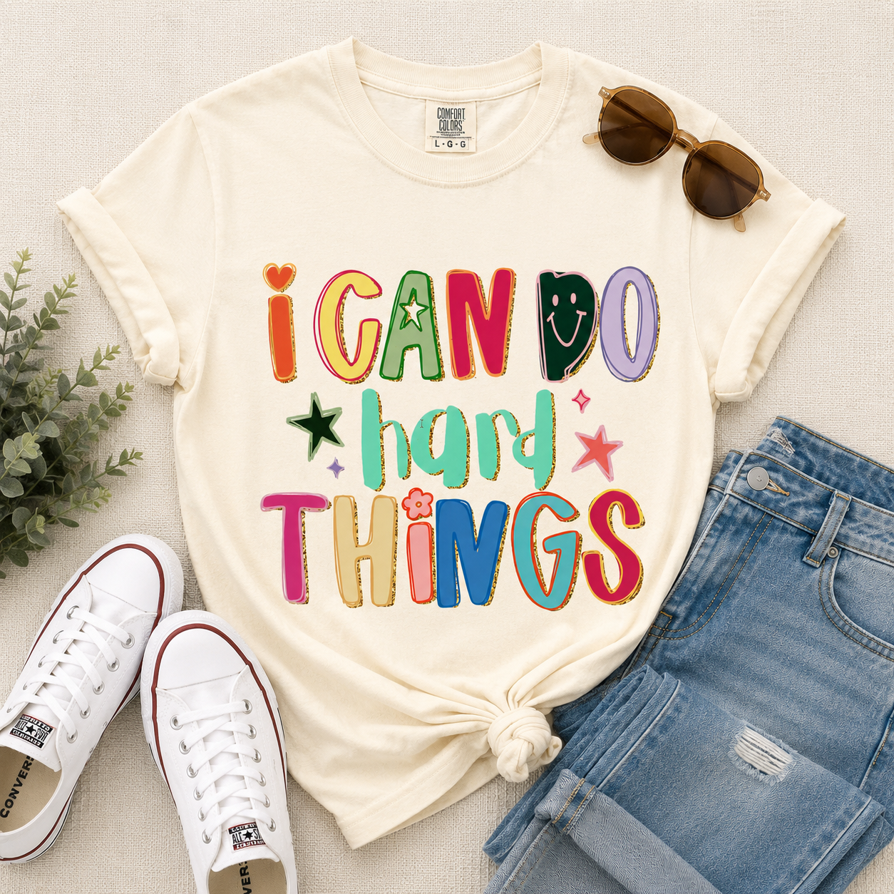 I Can Do Hard Things Tee