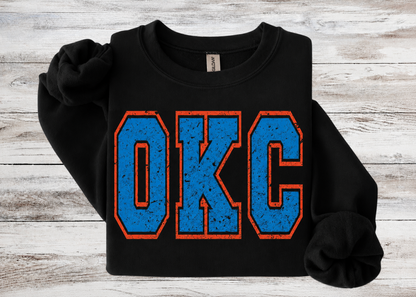 OKC Distressed Logo