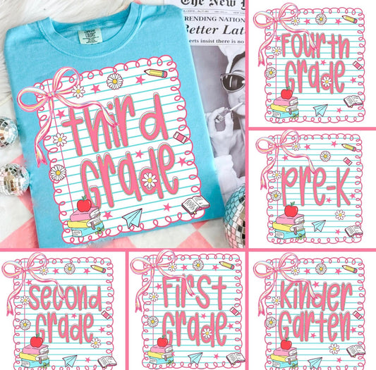 Notebook Grade Tee