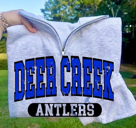 PREORDER DC Antlers 1/4 Zip