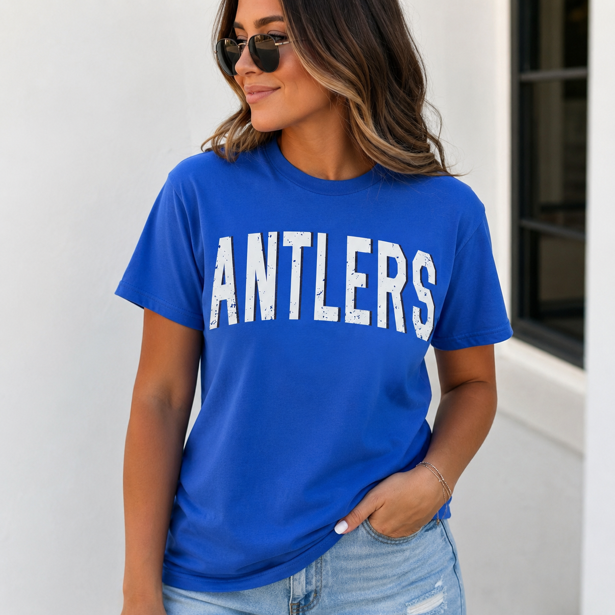 Antlers Classic Varsity Tee