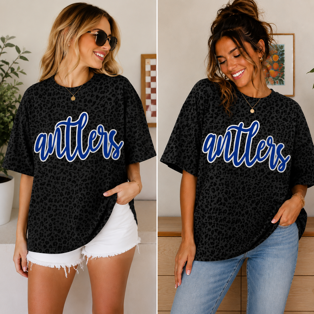 Antlers Oversized Tee