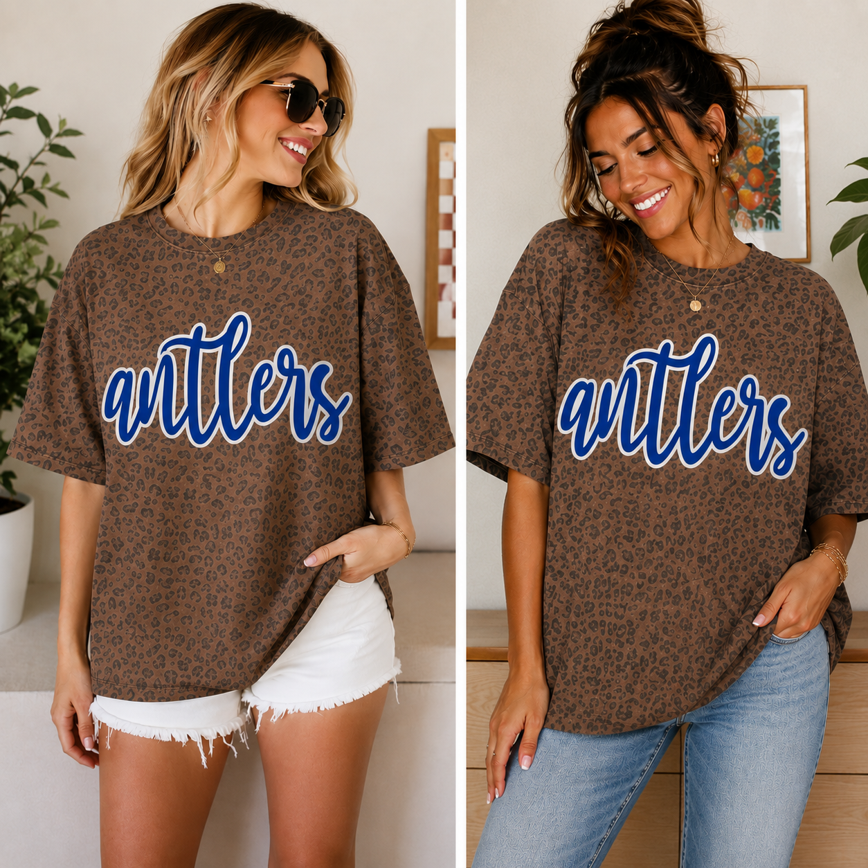 Antlers Oversized Tee