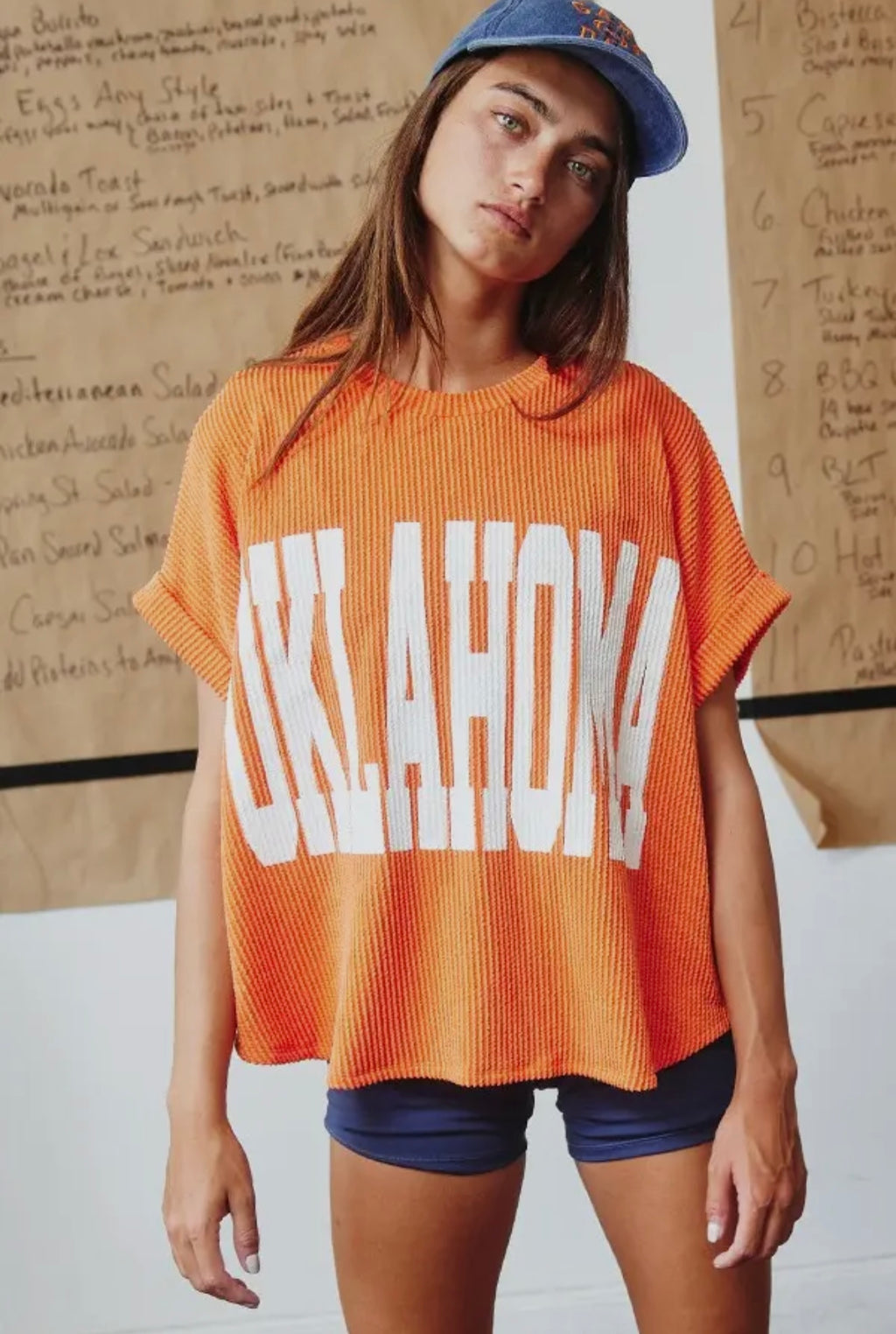 Orange Crush Game Day Top