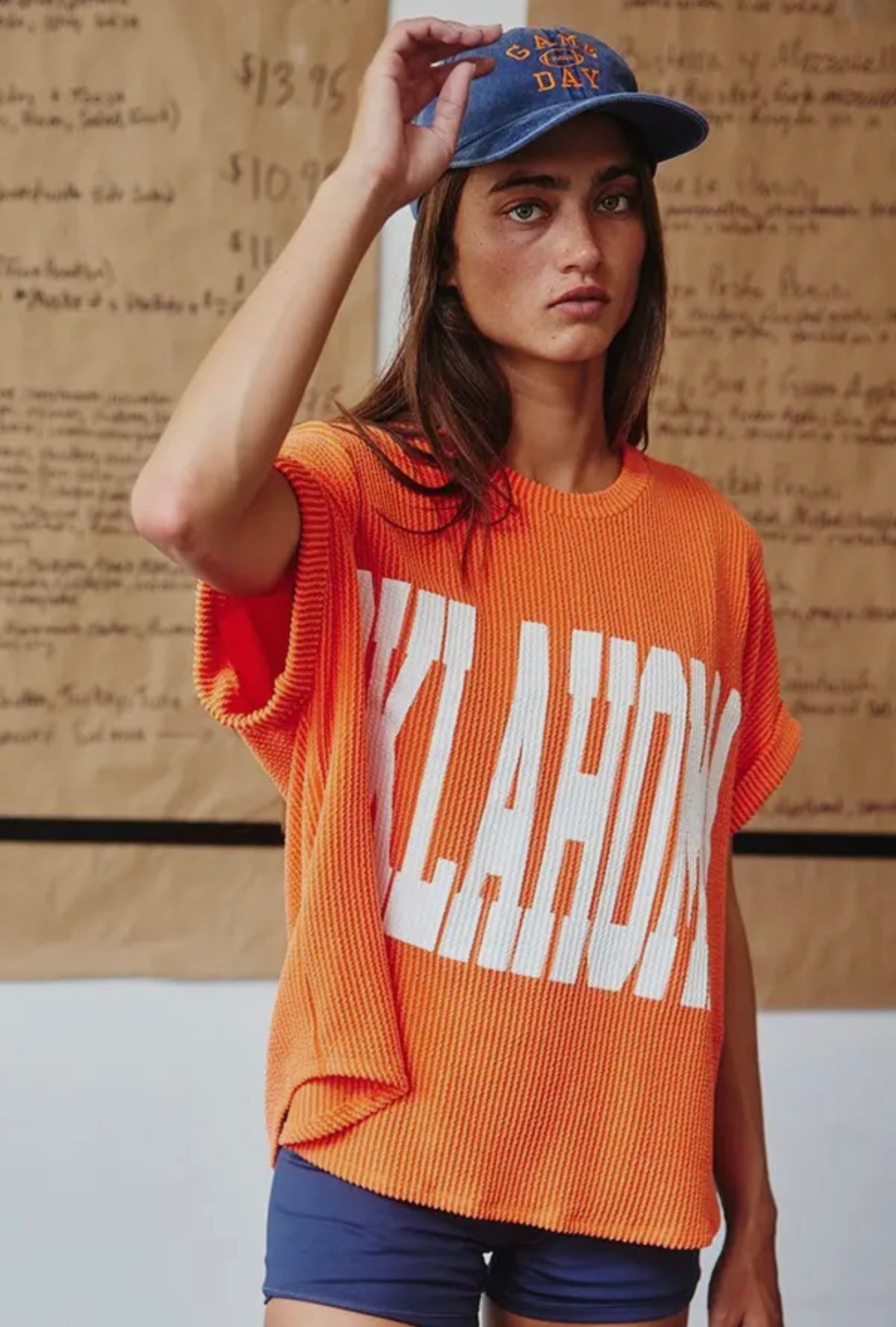 Orange Crush Game Day Top