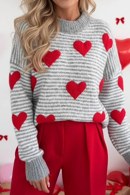 Heartstrings Stripe Sweater