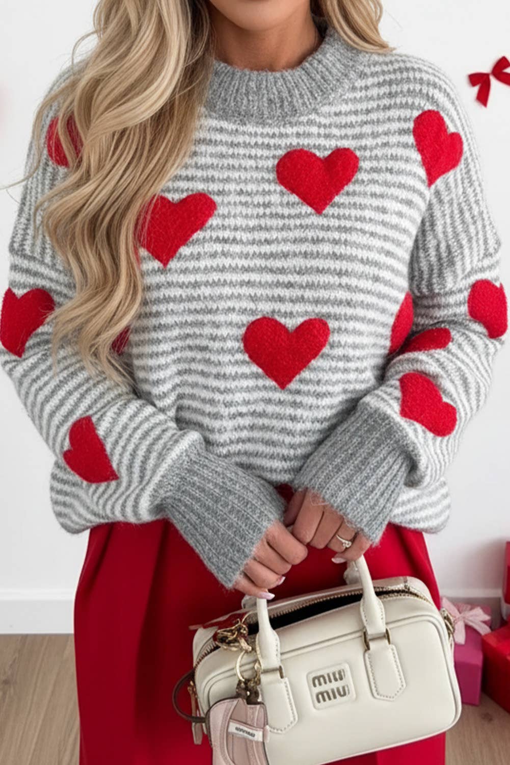 Heartstrings Stripe Sweater