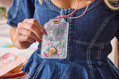 Confetti Filled Lanyard